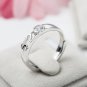 Wedding CZ 520 1314 Oath 925 Sterling Silver Adjustable Ring Women Ring