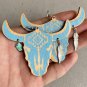 Western style wood wood earrings 3