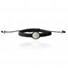 White Crystal Fireball Adjustable Children's Bracelet B12912CAB