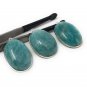 Wholesale 3 PcNatural Gemstone Charms Amazonite Charms DIY Jewelry Making Supplies Default Title