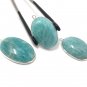 Wholesale 3 PcNatural Gemstone Charms Amazonite Charms DIY Jewelry Making Supplies Default Title