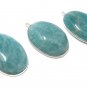 Wholesale 3 PcNatural Gemstone Charms Amazonite Charms DIY Jewelry Making Supplies Default Title