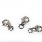Wholesale 3 Pcs SterJewelry Findings for DIY Jewelry Making Silver findings 8x5.5mm Default Title