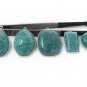 Wholesale 5 PcNatural Gemstone Charms Amazonite Charms DIY Jewelry Making Supplies Default Title