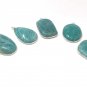 Wholesale 5 PcNatural Gemstone Charms Amazonite Charms DIY Jewelry Making Supplies Default Title