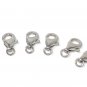 Wholesale 5 Pcs Jewelry Findings for DIY Jewelry Making Bulk Silver findings 11x7mm Default Title