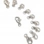 Wholesale 5 Pcs Jewelry Findings for DIY Jewelry Making Bulk Silver findings 11x7mm Default Title