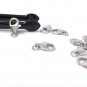 Wholesale 5 Pcs Jewelry Findings for DIY Jewelry Making Bulk Silver findings 11x7mm Default Title