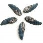 Wing Connector; Feather Connector; CZ ConJewelry Supplies Jewelry Findings CZ Links Default Title