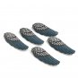 Wing Connector; Feather Connector; CZ ConJewelry Supplies Jewelry Findings CZ Links Default Title