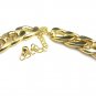 Women's Basketball Wives Style Gold Lion Heads Necklace Hip Hop Statement Chunky Chain Silver