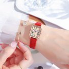 Women's Life Waterproof Student Simple Quartz Rectangle black