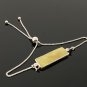 Yellow SSterling Silver Bolo Bracelet Layering Bracelet November Birthstone Jewelry Default Title