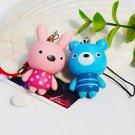 [Animal's Manor-1] - Cell Phone Charm Strap - Camera Charm Strap - Handbags Charms HC-C021-RABE