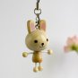 [Cat & Rabbit] - Cell Phone Charm Strap - Camera Charm Strap - Handbags Charms HC-C017-CARA