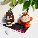 [Mini Animal-3] - Cell Phone Charm Strap - Camera Charm Strap - Handbags Charms HC-C026-WBMO