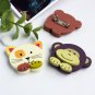 [Monkey & Cat] - Brooch - Brooch Pin - Animal Pin Brooch HC-BP005-MOCA