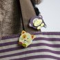 [Monkey & Cat] - Brooch - Brooch Pin - Animal Pin Brooch HC-BP005-MOCA