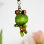 [Smile Bear & Frog] - Cell Phone Charm Strap - Camera Charm Strap - Handbags Charms HC-C029-FRBE