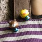 [Sweet Bear & Chicken] - Brooch - Brooch Pin - Animal Pin Brooch HC-BP006-FRRA