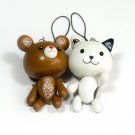 [Sweet Bear-2] - Cell Phone Charm Strap - Camera Charm Strap - Handbags Charms HC-C022-BRWH