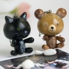 [Sweet Bear-3] - Cell Phone Charm Strap - Camera Charm Strap - Handbags Charms HC-C022-BRBL