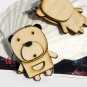 [Wooden Animals-1] - Cell Phone Charm Strap - Camera Charm Strap - Handbags Charms HC-C032-BBE
