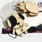 [Wooden Animals-3] - Cell Phone Charm Strap - Camera Charm Strap - Handbags Charms HC-C032-BDO