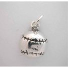 .925 Silver BASEBALL CHARM Sport Ball 1937