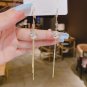 1 Pair Opal Drop Long Earrings, Elegant Tassel Earrings for Women and Girls Jewellery Gold