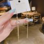 1 Pair Opal Drop Long Earrings, Elegant Tassel Earrings for Women and Girls Jewellery Gold