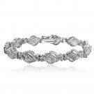 1-4 Ct Diamond Twist Bracelet BBR13874