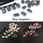 10 Pcs -14 Pcs NaturSilver Findings Bulk Wholesale Jewelry Supplies 19x9mm - 22x11mm A) 10 Pieces