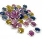 10 Pcs- 11 Pcs Natural MultSilver Connectors Bulk Wholesale Jewelry Supplies 20x12mm B) 11 Pieces