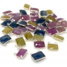 10 Pcs- 12 PBulk Jewelry Supplies Sterling Silver Jewelry Findings 12x13mm - 14x15mm A) 10 Pieces