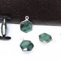 10 Pcs-Sterling Silver Charms for DIY Jewelry Making May Birthstone Charms 16.5X12mm B) 11 Pieces