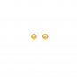 10k Yellow Gold Ball Style Stud Earrings (4.0 mm) D83906438