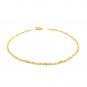 10k Yellow Gold Singapore Bracelet 1
