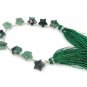 10mm Emerald Gemstone BeadJewelry Supplies Wholesale Bulk Beads 5' Strand- 10 Beads Default Title