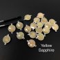 10Pcs-13 Pcs Natural SSterling Silver Jewelry Findings Bulk Wholesaler Jewelry Supplies 18.5x12mm