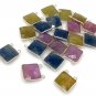 11 Pcs Natural SapphireSilver Findings Bulk Wholesale Jewelry Supplies 17.5 X14.5mm Default Title