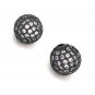 12mm Shamballa Beads; Spacer Beads; Pave Beads; CZ Micro PavRose Gold Beads Jewelry Supplies Gold