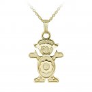 14K Gold Filled Clown Necklace PGF12401