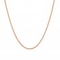14k Rose Gold Adjustable Popcorn Chain 1