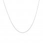 14k White Gold Classic Box Chain 0