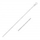 14k White Gold Lumina Pendant Chain 0