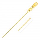 14k Yellow Gold Cable Link Chain 0