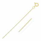 14k Yellow Gold Classic Box Chain 0