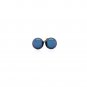 14k Yellow Gold Cultured Black Pearl Stud Earrings (6.0 mm) Yellow Gold