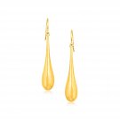 14k Yellow Gold Dramatic Drop Earrings D178840
